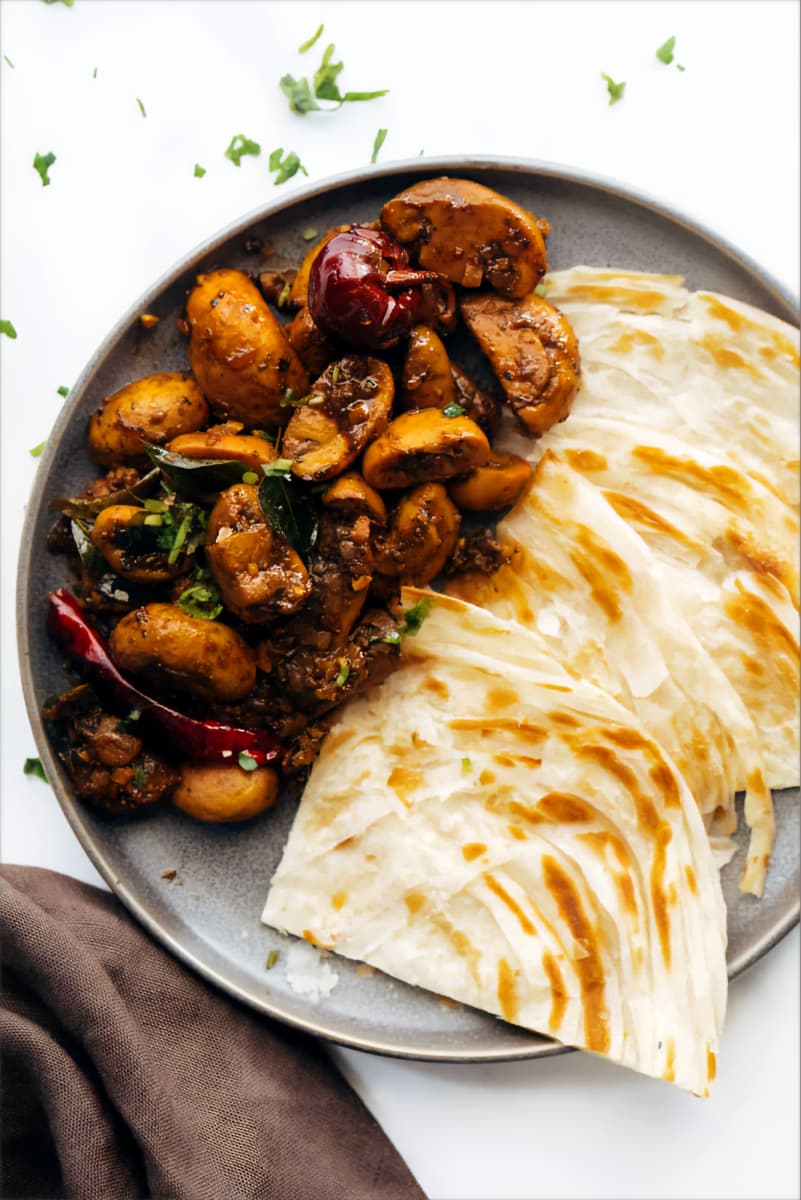 Mushroom Chettinad